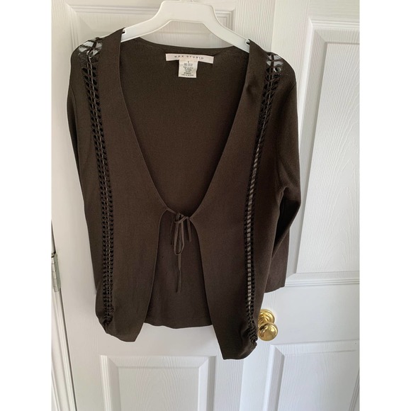 Max Studio Tops - Sweater, tie front